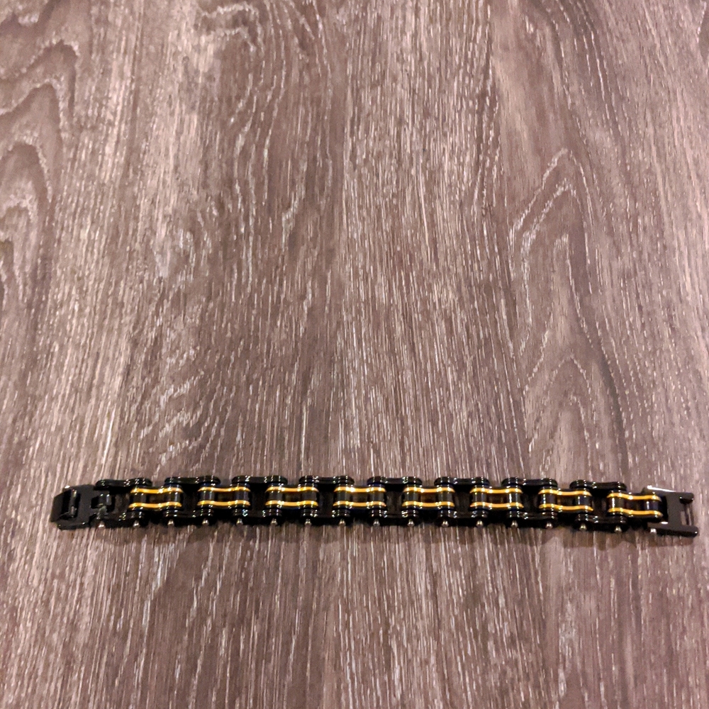 Mens Bike Chain Bracelet